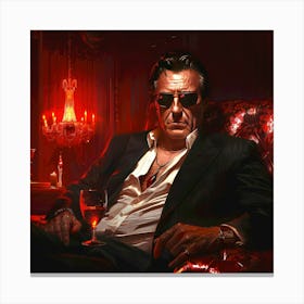 Mafia Boss: Underworld Sovereignty Canvas Print