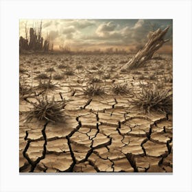 Arid Landscape 13 Canvas Print