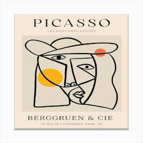 Picasso 5 Canvas Print