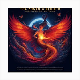 Phoenix Rebirth 1 Canvas Print