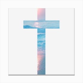 Hot Trend Christian Cross Canvas Print