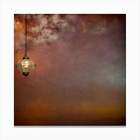 Lamp In The Sky Canvas Print