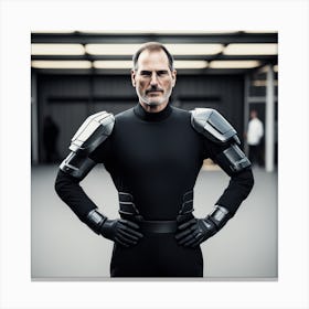 Steve Jobs 90 Canvas Print