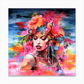 Hawaiian Girl 1 Canvas Print