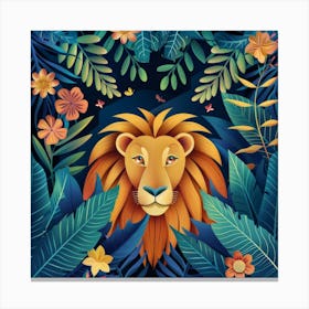 Jungle Sentinel (6) Canvas Print