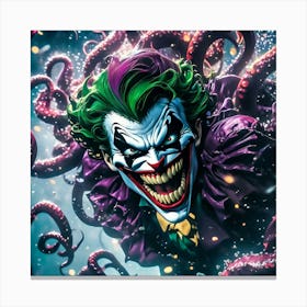 Joker btuj Canvas Print