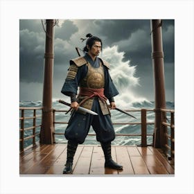 Samurai Art 5 Canvas Print