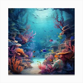 Realm of the Reef Canvas Print