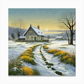 Winter'S Day Canvas Print