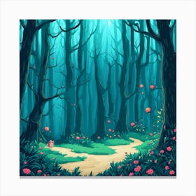 Fairytale Forest 2 Canvas Print