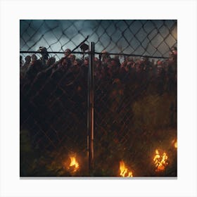 Walking Dead 2 Canvas Print