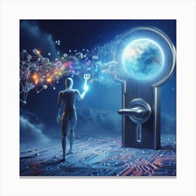 Key To The Universe Canvas Print