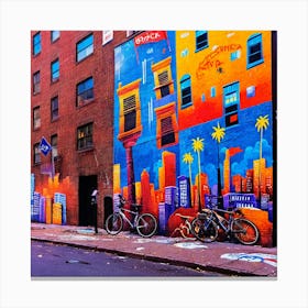 Brooklyn Street Art 1 Canvas Print