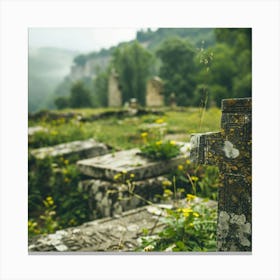 Graveyard Canvas Print