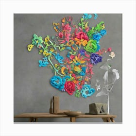 Flower Wall Art 8 Canvas Print