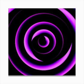 Purple Spiral 1 Stampe su tela