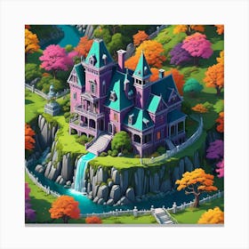 Mansion Peninsula Canvas Print