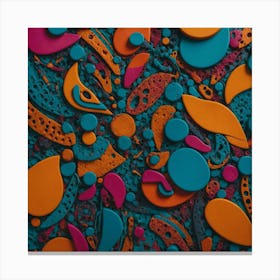 Abstract Abstract Painting Canvas Print