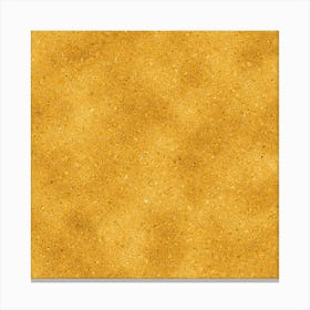 Orange Glitter Canvas Print