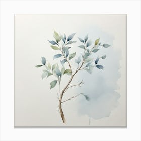 'Blue Tree' Canvas Print