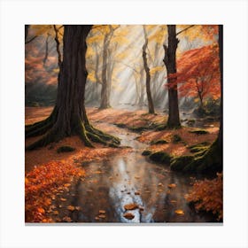 Autumn Forest 2 Canvas Print