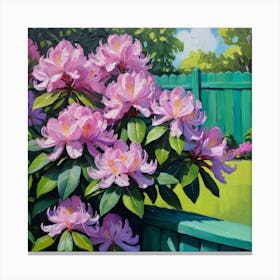 Rhododendrons 2 Canvas Print