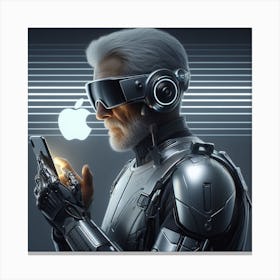 Robot Man 3 Canvas Print