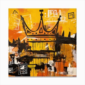 King Crown Canvas Print