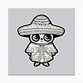 Mexican Owl Canvas Print