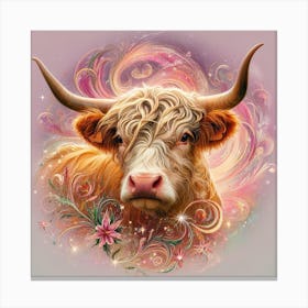 Highland Cow 3 1 Canvas Print