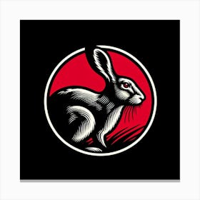 Rabbit Logo 2 Canvas Print