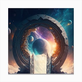 Portal To The Universe Canvas Print