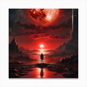 Red Planet Canvas Print