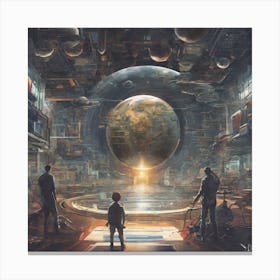 Space Odyssey Canvas Print