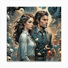 Dc Comics Canvas Print