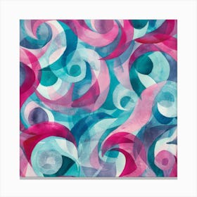 Swirls 1 Canvas Print