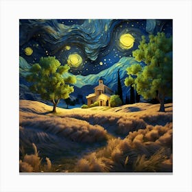 Starry Night Canvas Print