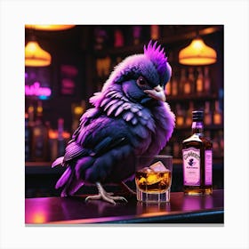 POV, He's Your Bartender Canvas Print