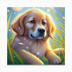 Golden Retriever 1 Canvas Print