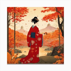 Akikusa Autumn Dandelion 2 Vintage Japanese Botani 1 Canvas Print