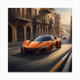 Acura Nsx Canvas Print