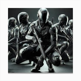 Converted Black Talon Raiders Image Canvas Print