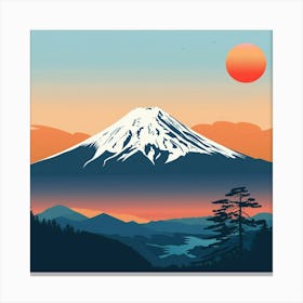 Mt Fuji Canvas Print