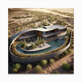 Desert House 8 Canvas Print