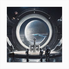 Space Station 73 Canvas Print
