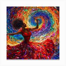 Latin Dancer 3 Canvas Print