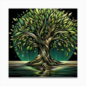 Tree Of Life 8 Canvas Print