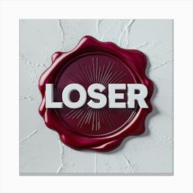 Loser Canvas Print