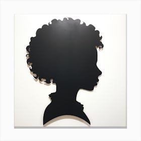 PLAY MY CHILD IN THE SILHOUETTE Canvas Print