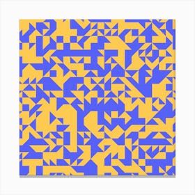 Abstract Geometric Pattern 10 Canvas Print